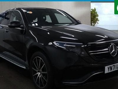 Used Mercedes EQC400 AMG line 300 kW (408 HP) 2021 Black SUV