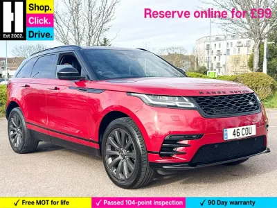 Used Land Rover Range Rover Velar R-Dynamic 240 HP (176 kW) 2018 Red SUV
