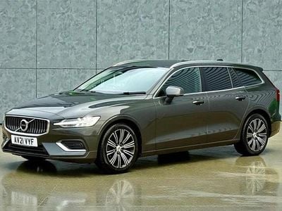 Usado Volvo V60 Inscription 2021 Gris Familiar