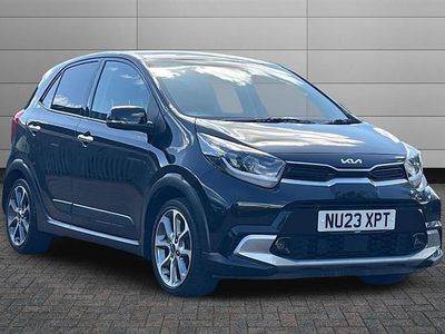 Used Kia Picanto X-Line 66 HP (48 kW) 2023 Midnight black Hatchback