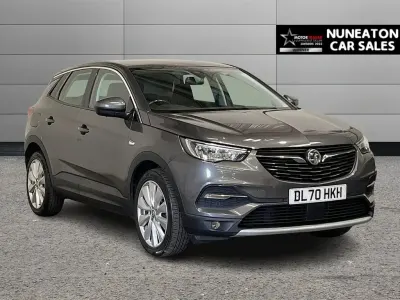 Used Vauxhall Grandland X Elite 130 HP (95 kW) 2020 Grey SUV