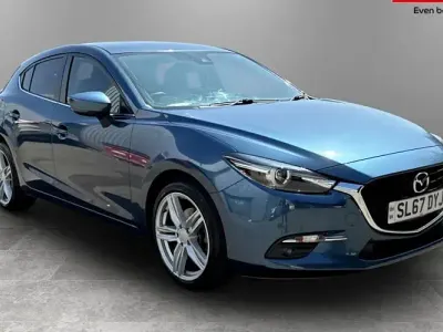 Used Mazda 3 Inclusive 120 HP (88 kW) 2017 Blue Hatchback