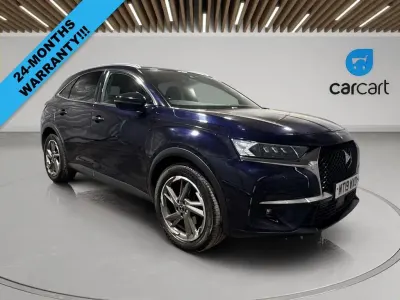 Used DS Automobiles DS7 Crossback Prestige 225 HP (165 kW) 2019 Blue SUV