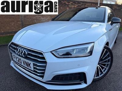 Used Audi A5 S-Line 190 HP (139 kW) 2020 White Coupe