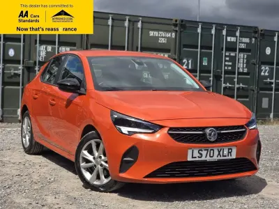 Used Vauxhall Corsa S 100 HP (73 kW) 2020 Orange Hatchback