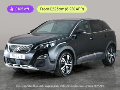 Used Peugeot 3008 GT-line 150 HP (110 kW) 2018 Black SUV