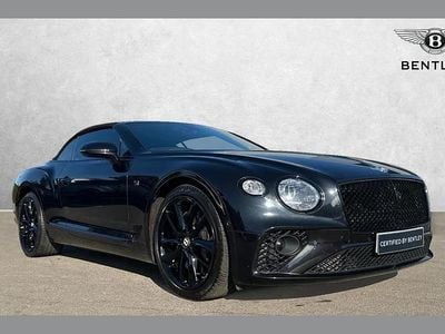 Black Used 2019 Bentley Continental GT Convertible Cabriolet | £117,995 (A bit pricey)