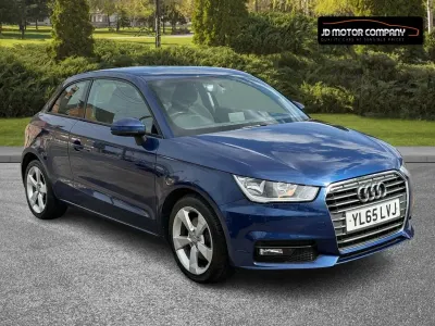 Used Audi A1 Sport 123 HP (90 kW) 2016 Blue Hatchback