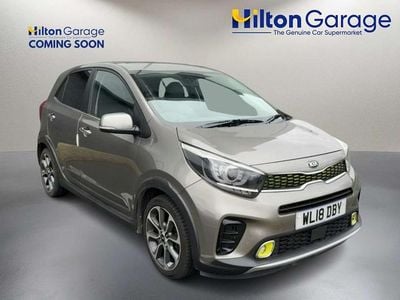 Used Kia Picanto X-Line 83 HP (61 kW) 2018 Silver Hatchback