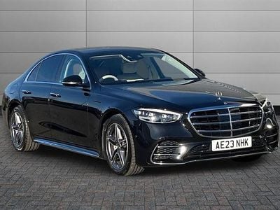 Used Mercedes S350 AMG line 286 HP (210 kW) 2023 Obsidian black Sedan
