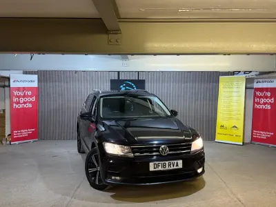 Używany VW Tiguan SE 150 KM (110 kW) 2018 Czarny SUV