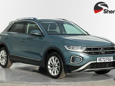 Used VW T-Roc Style 190 HP (139 kW) 2022 Blue SUV