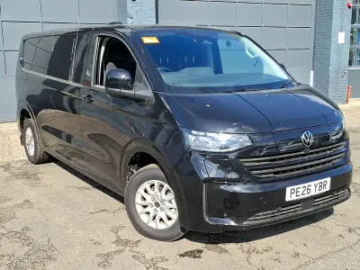 New VW T7 Pro 100 kW (136 HP) 2026 Black Van