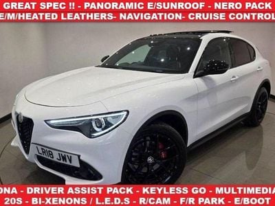 White Used 2018 Alfa Romeo Stelvio SUV | £16,900 (Fair price)