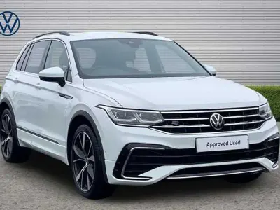 Used VW Tiguan R-line 150 HP (110 kW) 2023 White SUV
