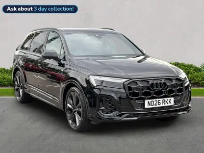 Used Audi Q7 Advanced 2026 Black SUV