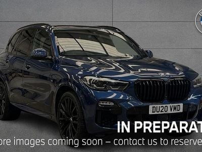 Used BMW X5 M Sport 261 HP (191 kW) 2020 Blue SUV