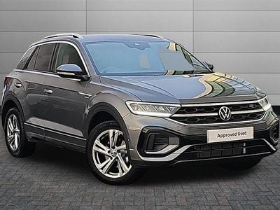Indium grey Used 2023 VW T-Roc R-line SUV | £23,650 (Fair price)