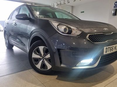 used Kia Niro SUV (2017/66)2 1.6 GDi 1.56kWh lithium-ion 139bhp 6DCT auto 5d