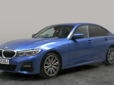 Used BMW 320 M Sport 190 HP (139 kW) 2020 Blue Sedan