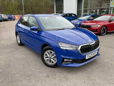 Used Skoda Fabia SE 59 HP (43 kW) 2025 Blue Hatchback