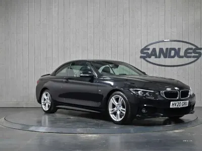 Used BMW 420 Cabriolet M Sport 184 HP (135 kW) 2020 Black Cabriolet