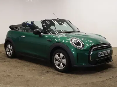 Used Mini Cooper Cabriolet Classic 136 HP (100 kW) 2022 Green Cabriolet