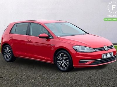Red Used 2017 VW Golf VII SE Hatchback | £11,299 (Fair price)