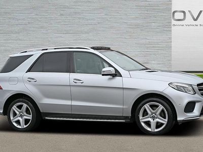 Used Mercedes GLE250 AMG Line Premium 204 HP (150 kW) 2016 Silver Estate