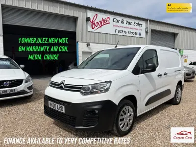 Used Citroën Berlingo 100 HP (73 kW) 2020 White MPV