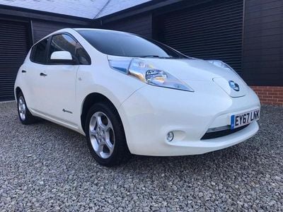 White Used 2017 Nissan Leaf Acenta Hatchback | £2,995 (Fair price)