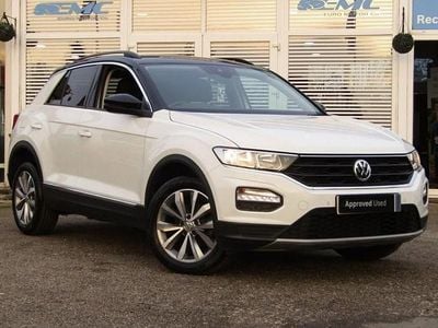 White Used 2019 VW T-Roc Design SUV | £12,600 (Fair price)