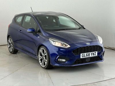 Used Ford Fiesta ST-Line 100 HP (73 kW) 2018 Blue Hatchback