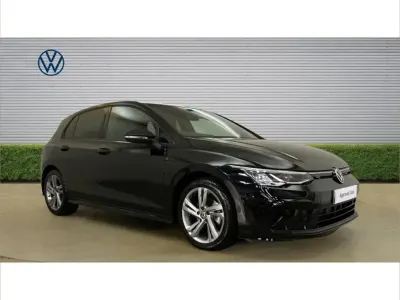 Used VW Golf VIII R-line 150 HP (110 kW) 2023 Black Hatchback