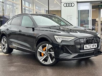 Used Audi e-tron Sportback Advanced 300 kW (408 HP) 2022 Black SUV