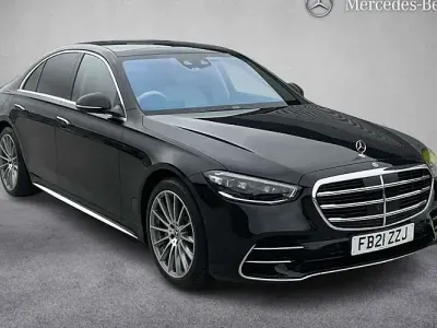 Used Mercedes S500 AMG line 435 HP (319 kW) 2021 Black Sedan