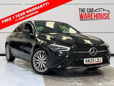 Used Mercedes CLA200 Executive 163 HP (119 kW) 2025 Black Coupe