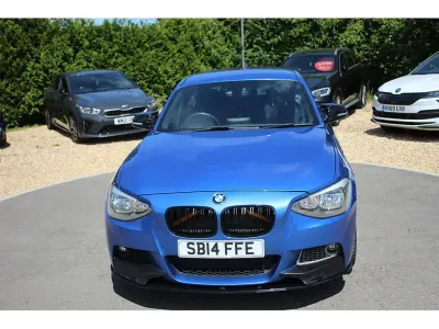 Used BMW 116 M Sport 136 HP (100 kW) 2014 Estoril blue Hatchback
