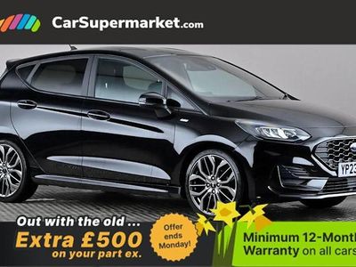 Used Ford Fiesta ST-Line X 101 HP (74 kW) 2023 Black Hatchback