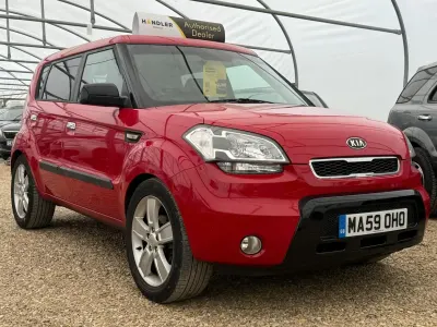 Used Kia Soul 126 HP (92 kW) 2009 Red SUV