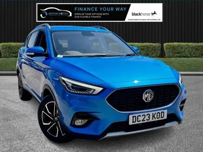 Used MG ZS Exclusive 111 HP (81 kW) 2023 Blue SUV