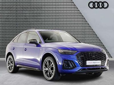 Begagnad Audi Q5 Sportback Black Edition 200 HK (147 kW) 2023 Blå SUV