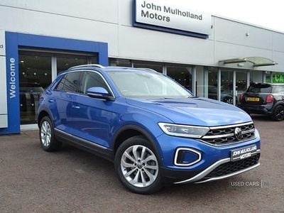 Blue Used 2023 VW T-Roc Style SUV | £27,995 (Expensive)