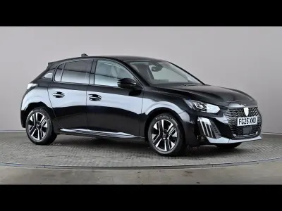 Used Peugeot 208 Allure 101 HP (74 kW) 2025 Black Hatchback
