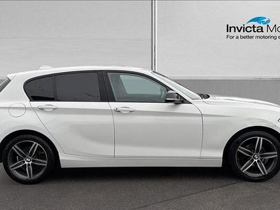 Used BMW 116 Sport Line 116 HP (85 kW) 2019 White Hatchback