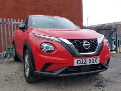 Used Nissan Juke N-Connecta 114 HP (83 kW) 2021 Red SUV