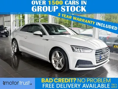 Usado Audi A5 S-Line 252 HP (185 kW) 2018 Branco Coupé