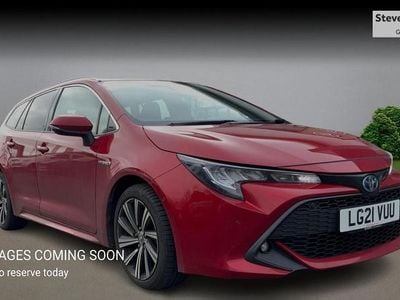 Used Toyota Corolla Design 2021 Red Estate