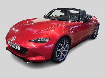 Red Used 2016 Mazda MX5 Inclusive Cabriolet | £13,490 (Fair price)