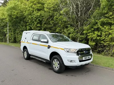 Used Ford Ranger XLT 2018 White Pickup